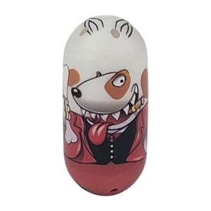 Mighty Beanz Mafia Bean Dog #307 Series 3 - Moose 2010